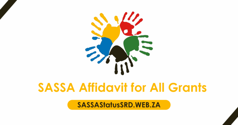 SASSA Affidavit for All Grants